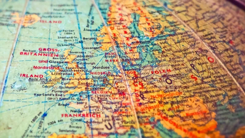 Fototapeta Dzieci Mapa Świata 400×280 k-C-0137-a-a