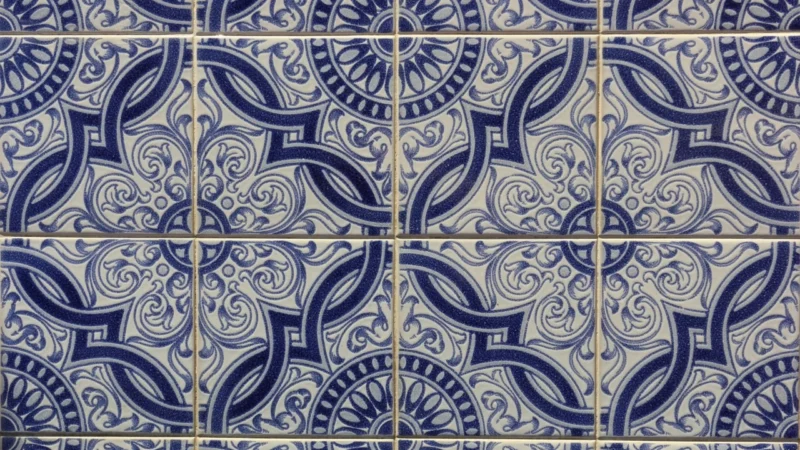 Serenissima Showall Wall 12 Fabulous Blue White 60x120cm
