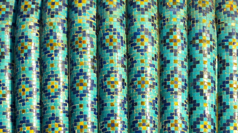 Vives Bali-R Turquesa 15×15 Gres