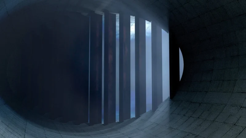 WALLARENA FOTOTAPETA PRZESTRZENNA 3D EFEKT TUNEL 208X146