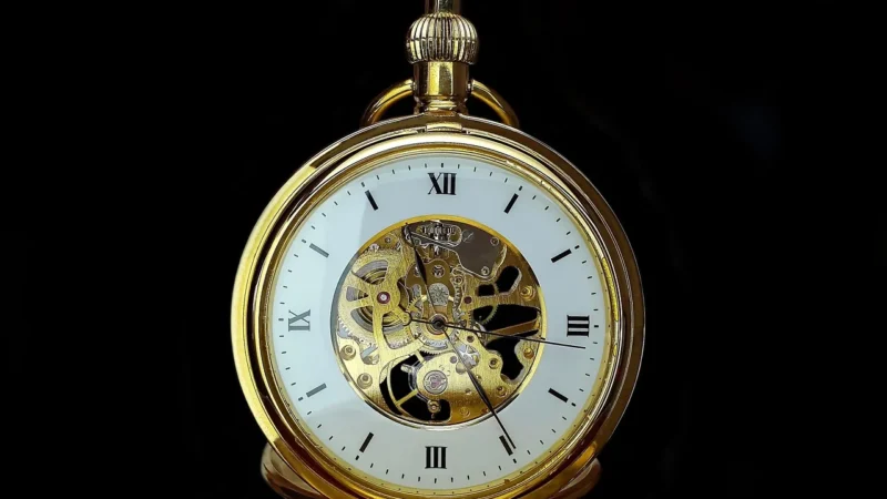 Zegar Lustrzany Farfalle 75 Cm